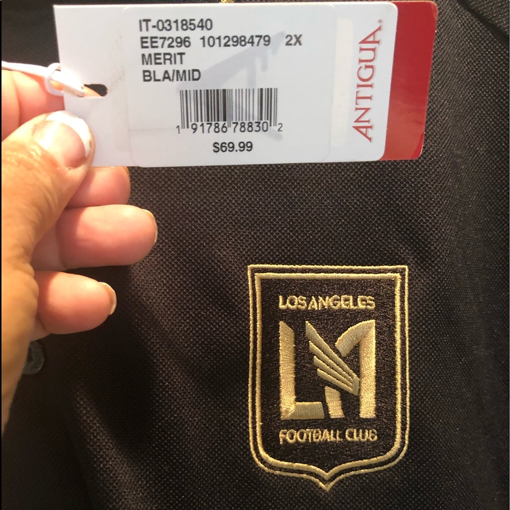 Authentic MLS LAFC Men’s Polo Shirt